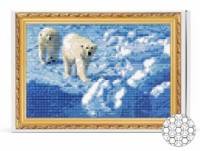 Алмазная мозаика Art Gallery Premium Polar Bears (JS13274)