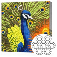 Mozaic cu diamante Art Gallery Premium Peacock (BJ809)