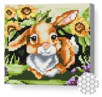 Mozaic cu diamante Art Gallery Premium Rabbit (BJ637)