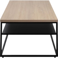 Măsuţă cafea Deco Bronson 120x60x42cm (MCBRN-JJLVC-M37BLK) imaginea #2 — magazin online Desire.md