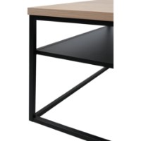 Măsuţă cafea Deco Bronson 120x60x42cm (MCBRN-JJLVC-M37BLK) imaginea #3 — magazin online Desire.md