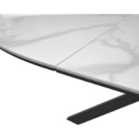 Masă pentru bucătărie Deco Ceramica Pina 1300x760mm White (MPNA130-ERF) imaginea #2 — magazin online Desire.md