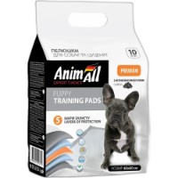 Scutece pentru câini și pisici AnimAll Training Pads Carbon 60x60 10pcs