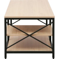 Журнальный столик Deco Larson 100x30x80cm (MCLAR-JJLVC-M37BLK) фото №5 — интернет-магазин Desire.md