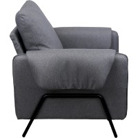 Кресло Deco Lugo (FLUG-JJLVC-DGRY) фото №8 — интернет-магазин Desire.md