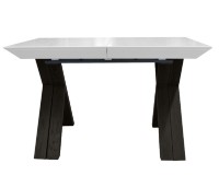 Обеденный стол Deco Madrid White/Black (MMAD160-MLLC-WHTBLK) фото №3 — интернет-магазин Desire.md