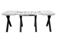 Обеденный стол Deco Madrid White/Black (MMAD160-MLLC-WHTBLK) фото №4 — интернет-магазин Desire.md