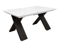 Обеденный стол Deco Madrid White/Black (MMAD160-MLLC-WHTBLK)