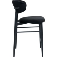 Scaun de bar Deco Meridian Catifea(SBMERC-HGT-BLK) imaginea #3 — magazin online Desire.md