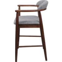 Барный стул Deco Midas (SBMID-MISB-LGRY) фото №6 — интернет-магазин Desire.md