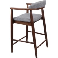 Барный стул Deco Midas (SBMID-MISB-LGRY) фото №7 — интернет-магазин Desire.md