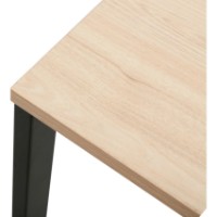 Masă pentru bucătărie Deco Notos 120x75x75cm (MNTS-JJLVC-M37BLK) imaginea #4 — magazin online Desire.md