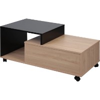 Măsuţă cafea Deco Rion 90x50x40H cm (MCRIN-JJLVC-M37BLK) imaginea #2 — magazin online Desire.md