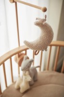 Jucărie pentru pătuturi si carucioare Jollein Moon Nougat (043-001-66046) imaginea #2 — magazin online Desire.md