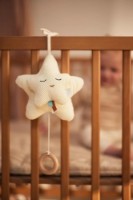 Jucărie pentru pătuturi si carucioare Jollein Star Ivory (043-001-68096) imaginea #2 — magazin online Desire.md