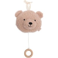 Jucărie pentru pătuturi si carucioare Jollein Teddy Bear Wild Rose (043-001-68063)