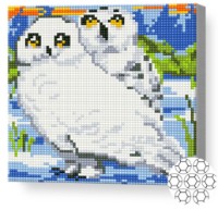 Mozaic cu diamante Art Gallery Premium White Owls (BJ436)