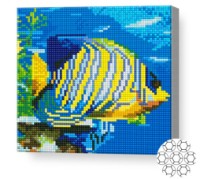 Mozaic cu diamante Art Gallery Premium Yellow-Blue Fish (BJ1002)
