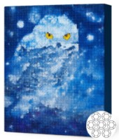 Алмазная мозаика Art Gallery Premium White Owl (GB72880)