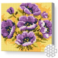Алмазная мозаика Art Gallery Premium Violets (BJ735)