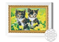 Mozaic cu diamante Art Gallery Premium Two Furry Brothers (JS20407)