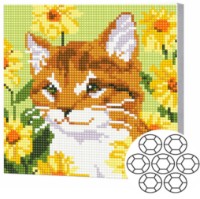 Mozaic cu diamante Art Gallery Premium Red Cat (BJ474)