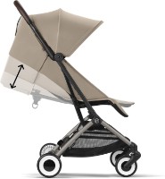Carucior Cybex Orfeo TPE Almond Beige (525000317) imaginea #2 — magazin online Desire.md