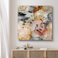 Pictură ArtShop Abstract Leaves 80x80cm (PA296-M-PL)