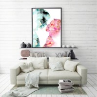 Pictură ArtShop Abstract Portrait Of Lovers 30x45cm (PA102-XL)