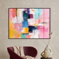 Pictură ArtShop Abstract Squares 90x60cm (PA419)