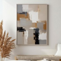 Pictură ArtShop Abstraction In Brown Colors 50x75cm (PA426-M-L)