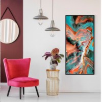 Pictură ArtShop Abstraction On The Water 40x120cm (PA59-M-L)