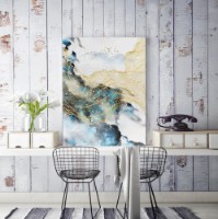 Картина ArtShop Abstraction With Golden Elements 30x45cm (PA80-P-L)