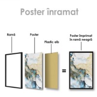 Pictură ArtShop Abstraction With Golden Elements 50x75cm (PA80-L-L) imaginea #2 — magazin online Desire.md