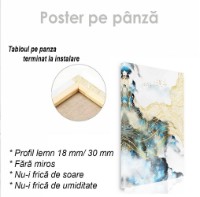 Pictură ArtShop Abstraction With Golden Elements 50x75cm (PA80-L-PL) imaginea #2 — magazin online Desire.md