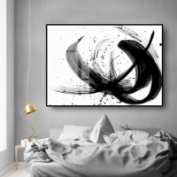 Pictură ArtShop Black Lines 45x30cm (PA193-XL)