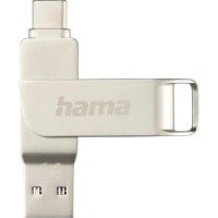 USB Flash Drive Hama C-Rotate Pro 256Gb Silver (182492)