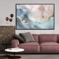 Pictură ArtShop Blue & Pale Pink 45x30cm (PA309-XL-L)