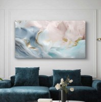 Pictură ArtShop Blue & Pale Pink 45x30cm (PA309-XL-PL)