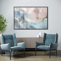 Pictură ArtShop Blue & Pale Pink 75x50cm (PA309-M)