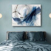 Pictură ArtShop Blue Abstract 45x30cm (PA183-XL-PL)