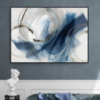 Pictură ArtShop Blue Abstract 60x40cm (PA183-L-L)