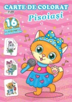 Раскраска для детей Biblion 16 Autocolante Stralucitoare Pisoiasi (9785866540464)