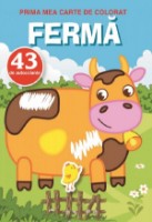 Раскраска для детей Biblion 43 de autocolant Ferma (9789975148962)