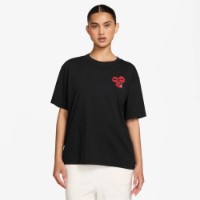 Tricou de dame Nike Jordan Flight Womens Graphic Black/White, s.M imaginea #1 — magazin online Desire.md