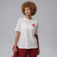 Tricou de dame Nike Jordan Flight Womens Graphic White/Black, s.S imaginea #1 — magazin online Desire.md