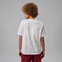 Tricou de dame Nike Jordan Flight Womens Graphic White/Black, s.S imaginea #2 — magazin online Desire.md