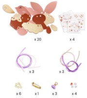 Set de realizare a bijuteriilor Djeco Miss Rosefinch (DJ07977) imaginea #2 — magazin online Desire.md