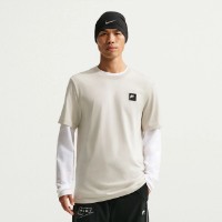 Tricou bărbătesc Nike Sportswear Light Bone, s.M