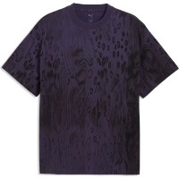 Tricou bărbătesc Puma Cheejaw Ss Deep Plum, s.XXL